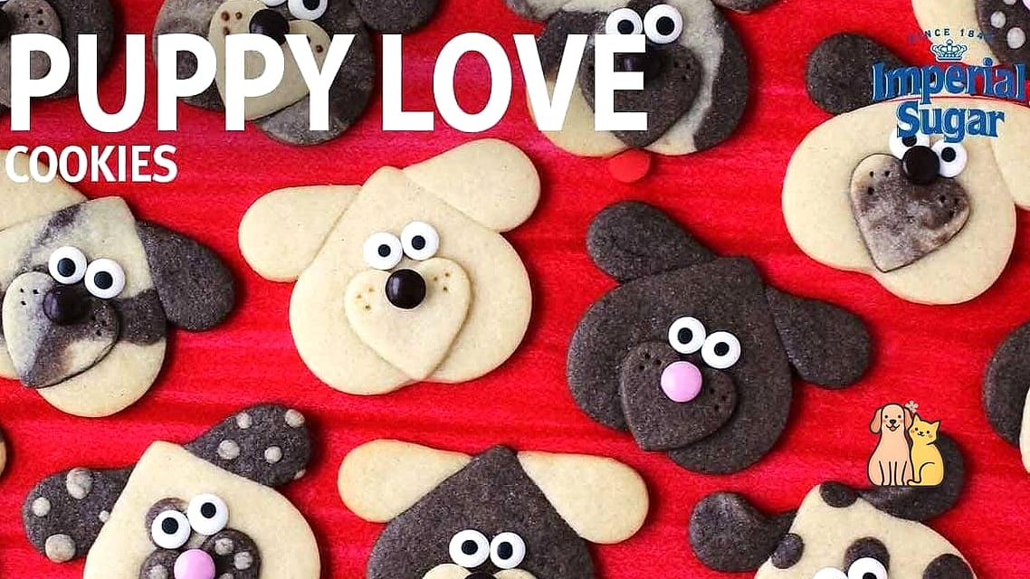 25 Amazing Dog Themed Cookies That Prove Pets Are the Best 21 Puppy Love Heart Cookies