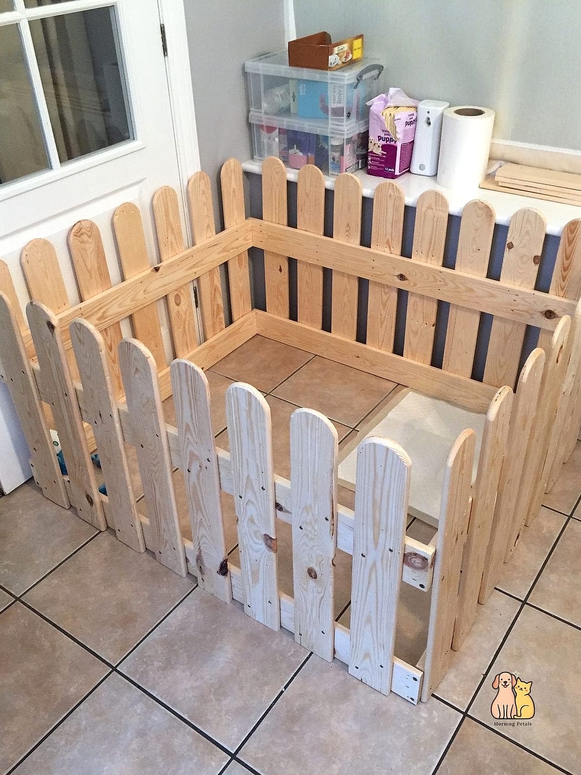 20 Brilliant Diy Dog Crates That Are Totally Worth It 17 The Puppy Playpen And Crate Combination