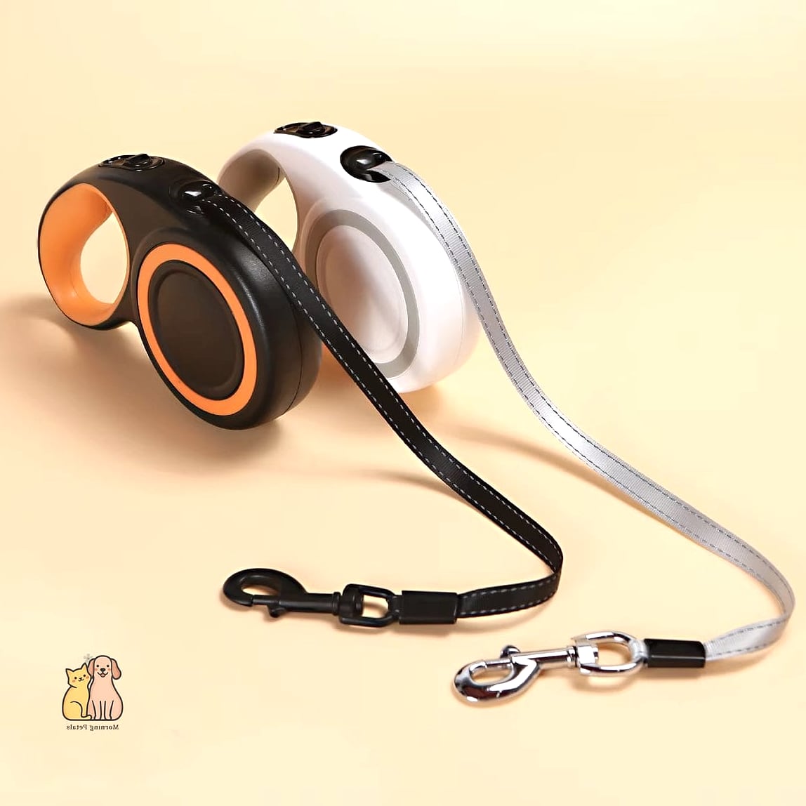 21 Adorable Retractable Dog Leashes That Will Make Your Day 19 The Puppy-Sized Retractable Leash