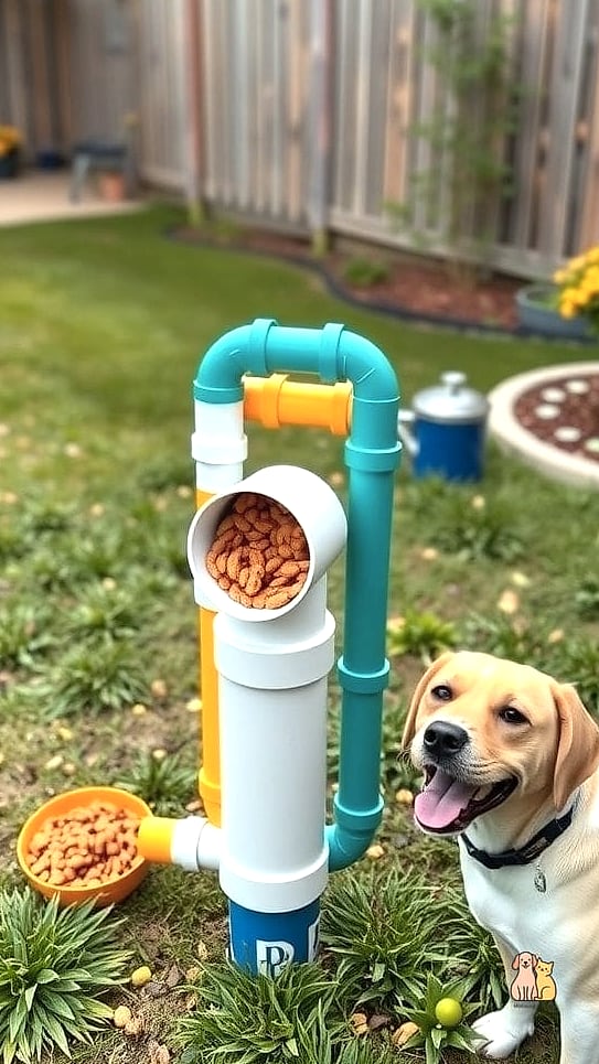 The PVC Pipe Lightweight Dog Run