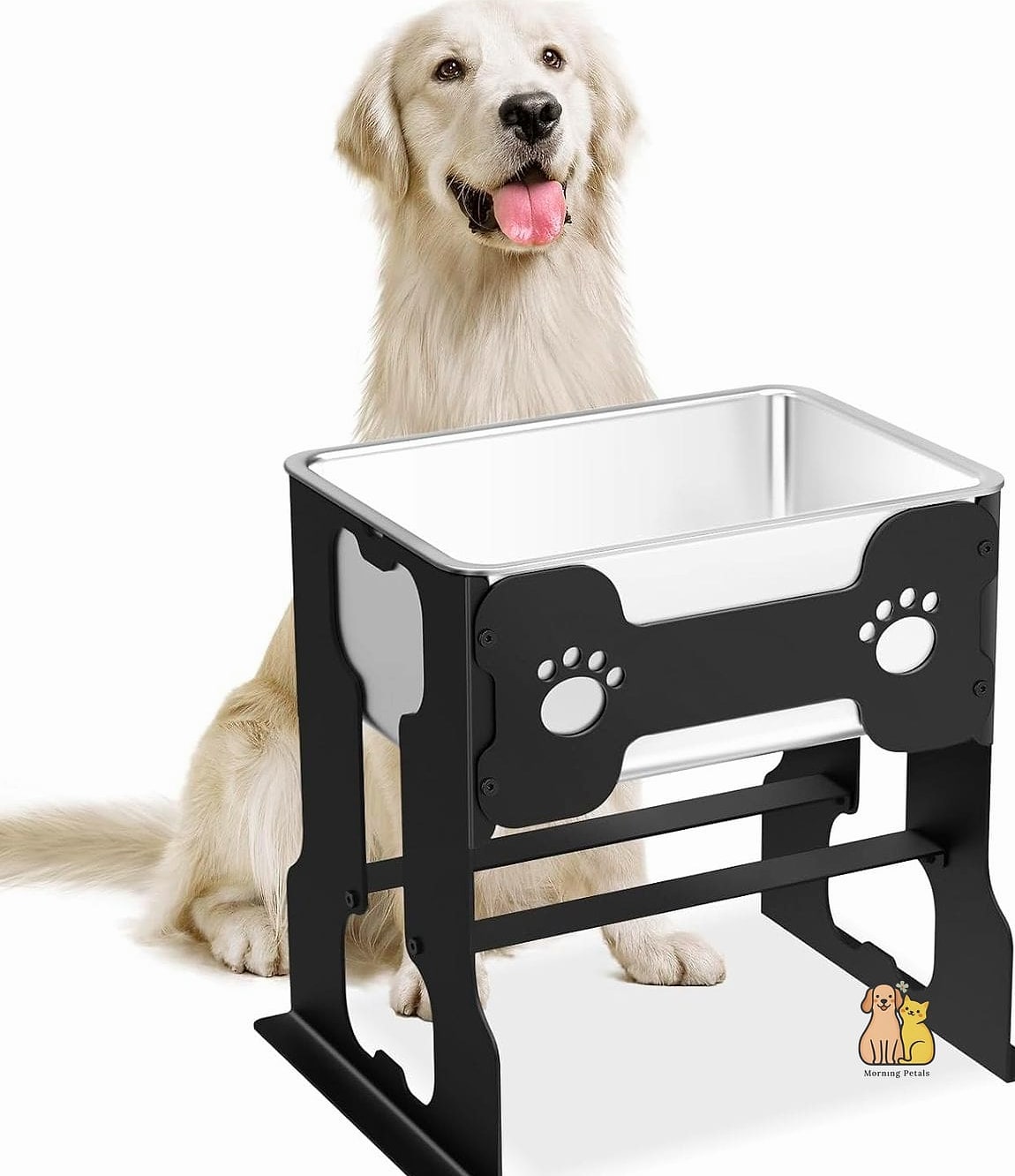 20 Heartwarming Dog Accessories You Need in Your Life Right Now 9 A Raised Bowl Stand for Easier Eating