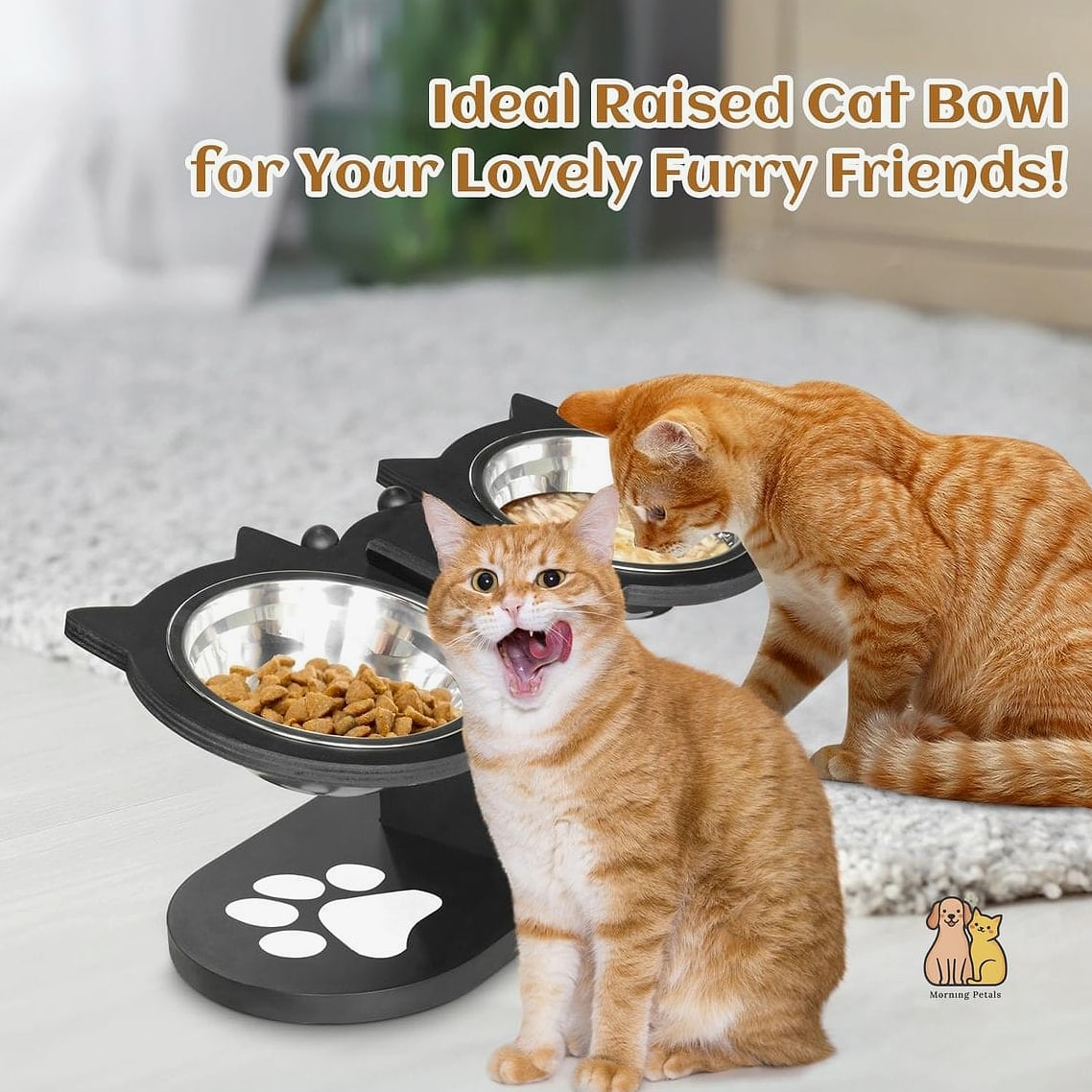 15 Genius Cat Food Setup Ideas Your Pet Will Beg For More 2 The Raised Feeding Station