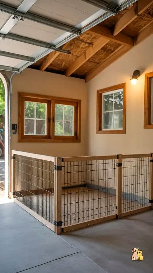 25 Amazing Dog Room In Garage That Are Too Cute to Handle 5 The Raised Platform Bed Room