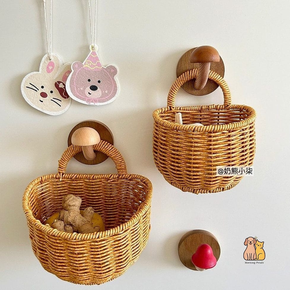 The Rattan Basket Wall Bed