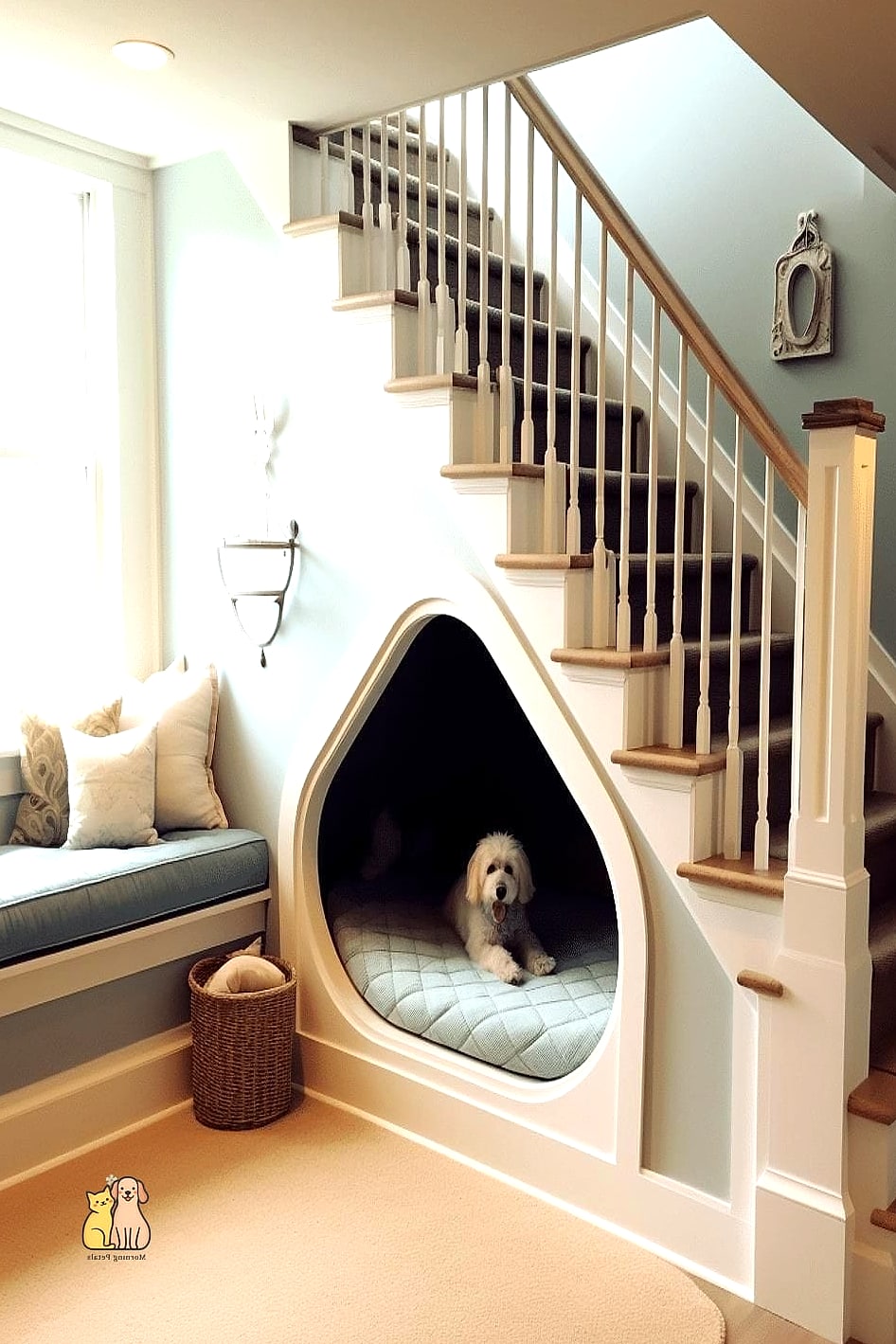 25 Amazing Dog Beds For Humans That Prove Pets Are the Best 9 8. The Reading Nook Dog Bed