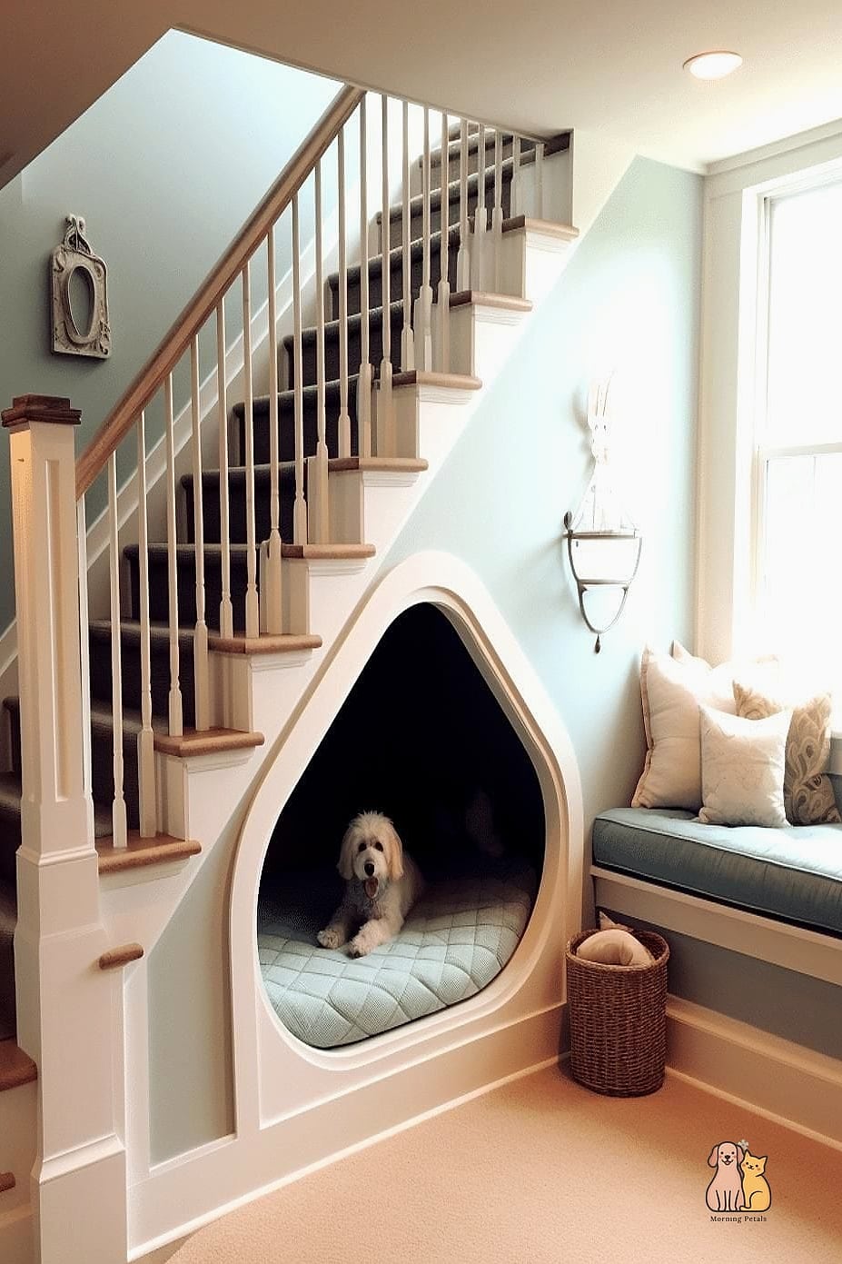 A Reading Nook Dog Bed Combo