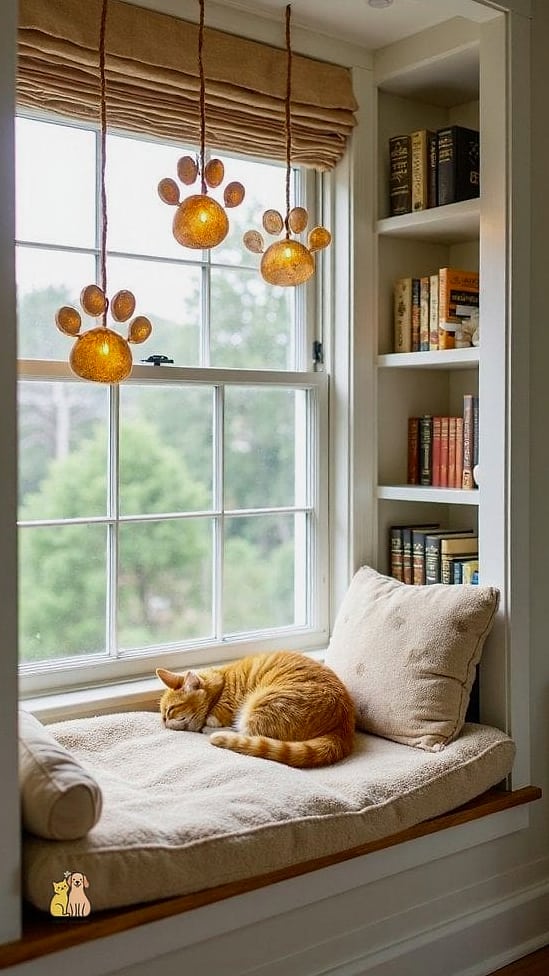 The Reading Nook Cat Bed