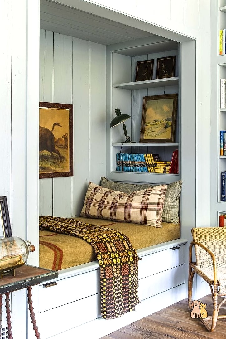 30 Creative Diy Catwalks For Cats That Will Inspire You 17 The Reading Nook Catwalk