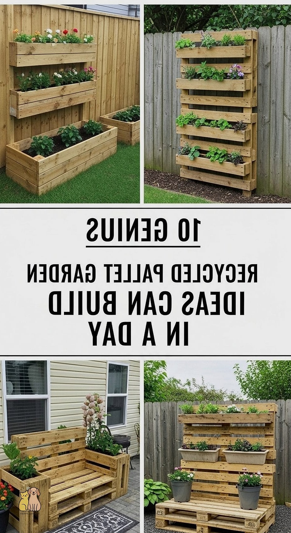 Recycled Pallet Bridge