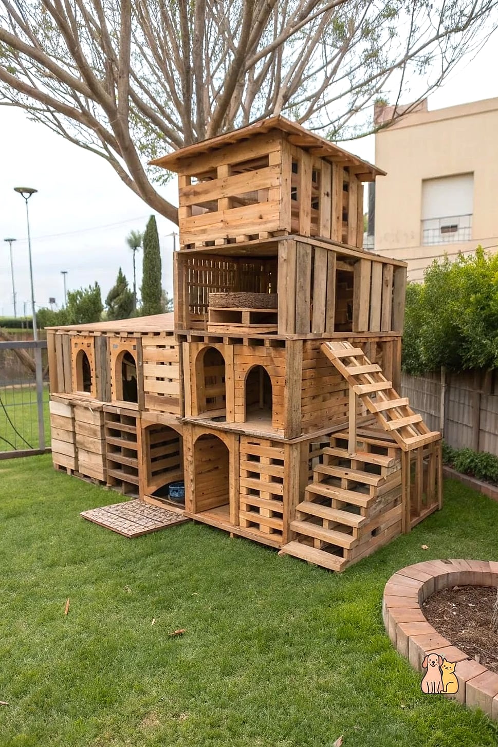 The Recycled Pallet Catio