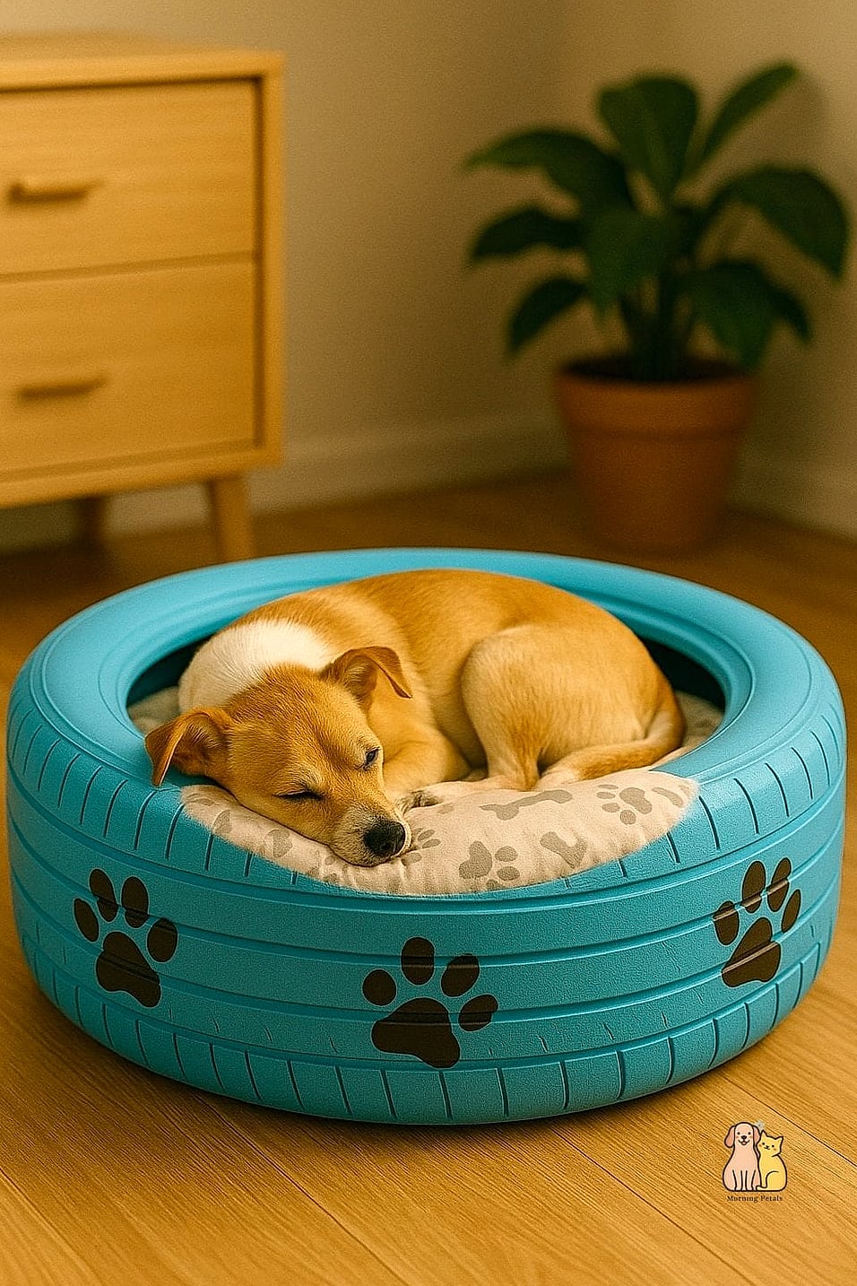 25 Amazing Dog Room In Garage That Are Too Cute to Handle 24 The Recycled Tire Planter Play Room