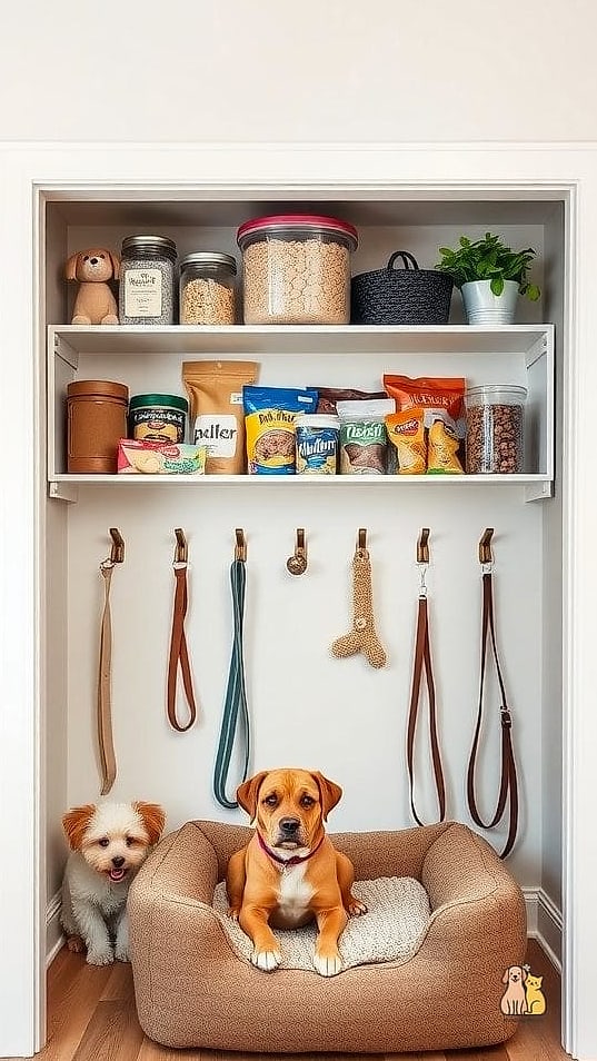 The Repurposed Armoire Closet