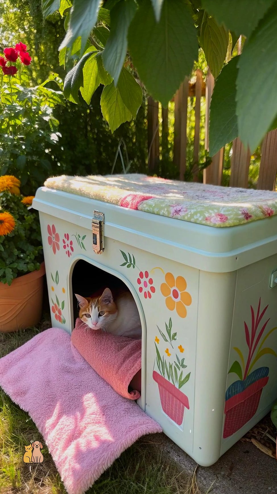 The Repurposed Cooler Bag Bed