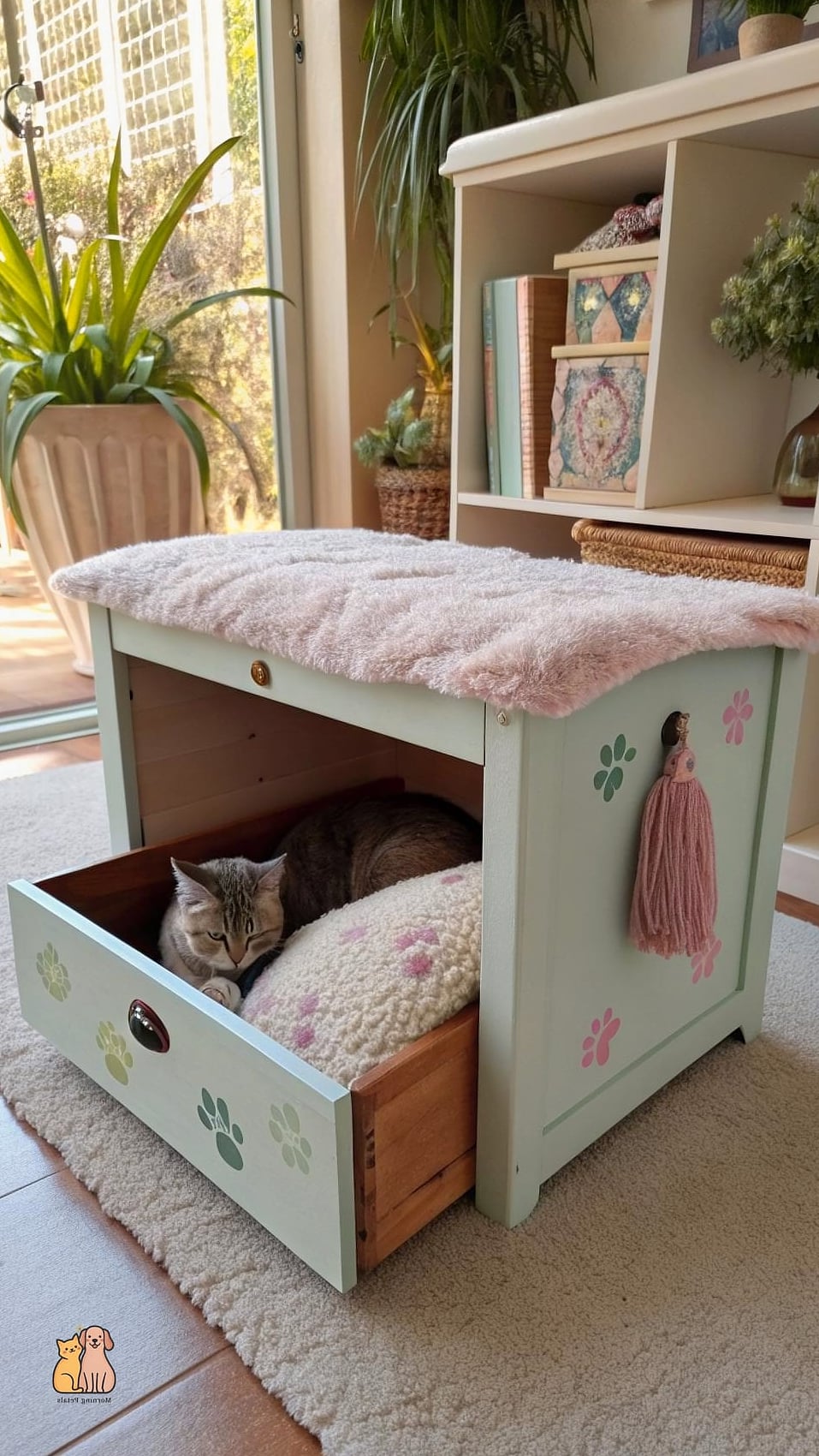 The Repurposed Drawer Stack Tower