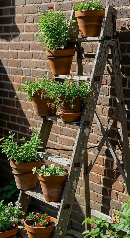 Repurposed Ladder Bridge