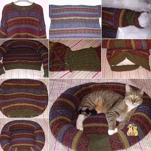 The Repurposed Laundry Basket Bed