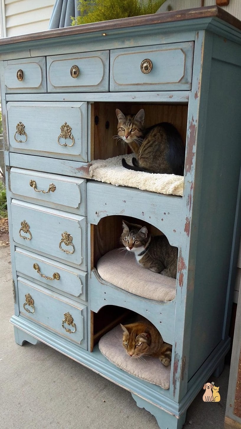 The Repurposed Nightstand Mini Dresser