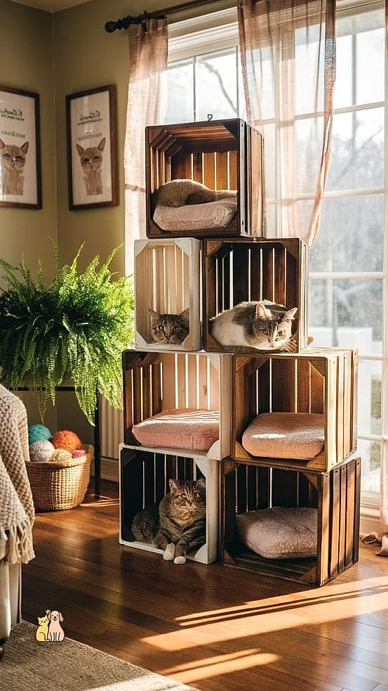 50 Budget-friendly Cat Food Station Ideas Your Pet Will Beg For More 23 The Repurposed TV Stand