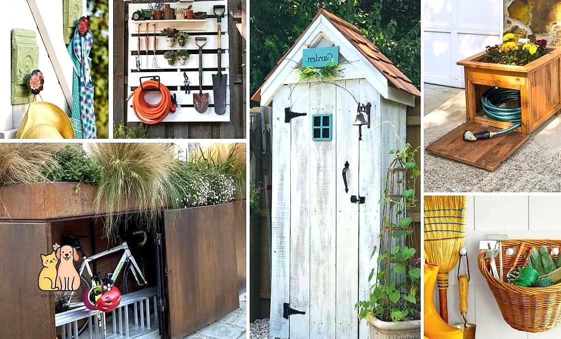 Repurposed Storage Bin Hideaway