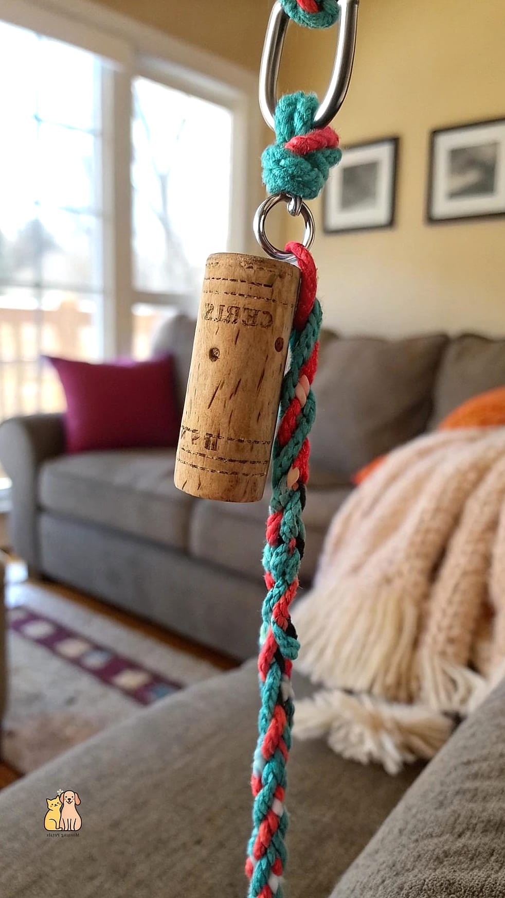 A Repurposed Wine Crate