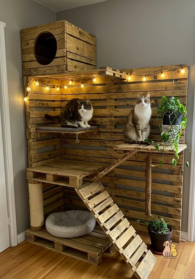 The Repurposed Wooden Crate Bunk Beds