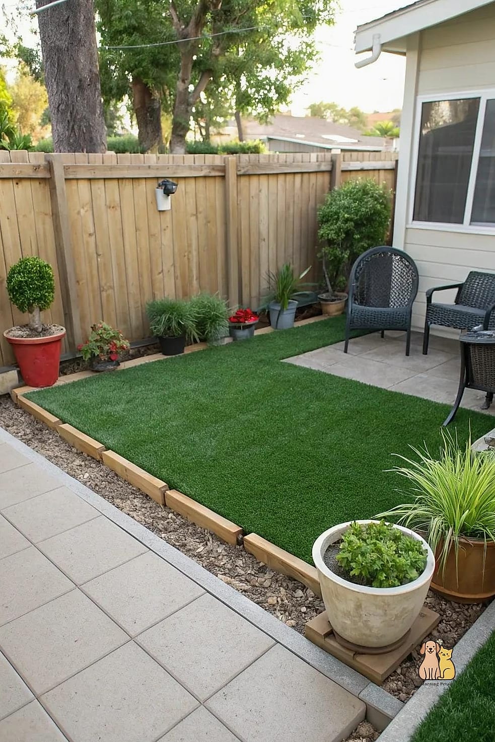 30 Perfect Outdoor Dog Potty Area on a Budget 8 Rock Garden Potty Corner