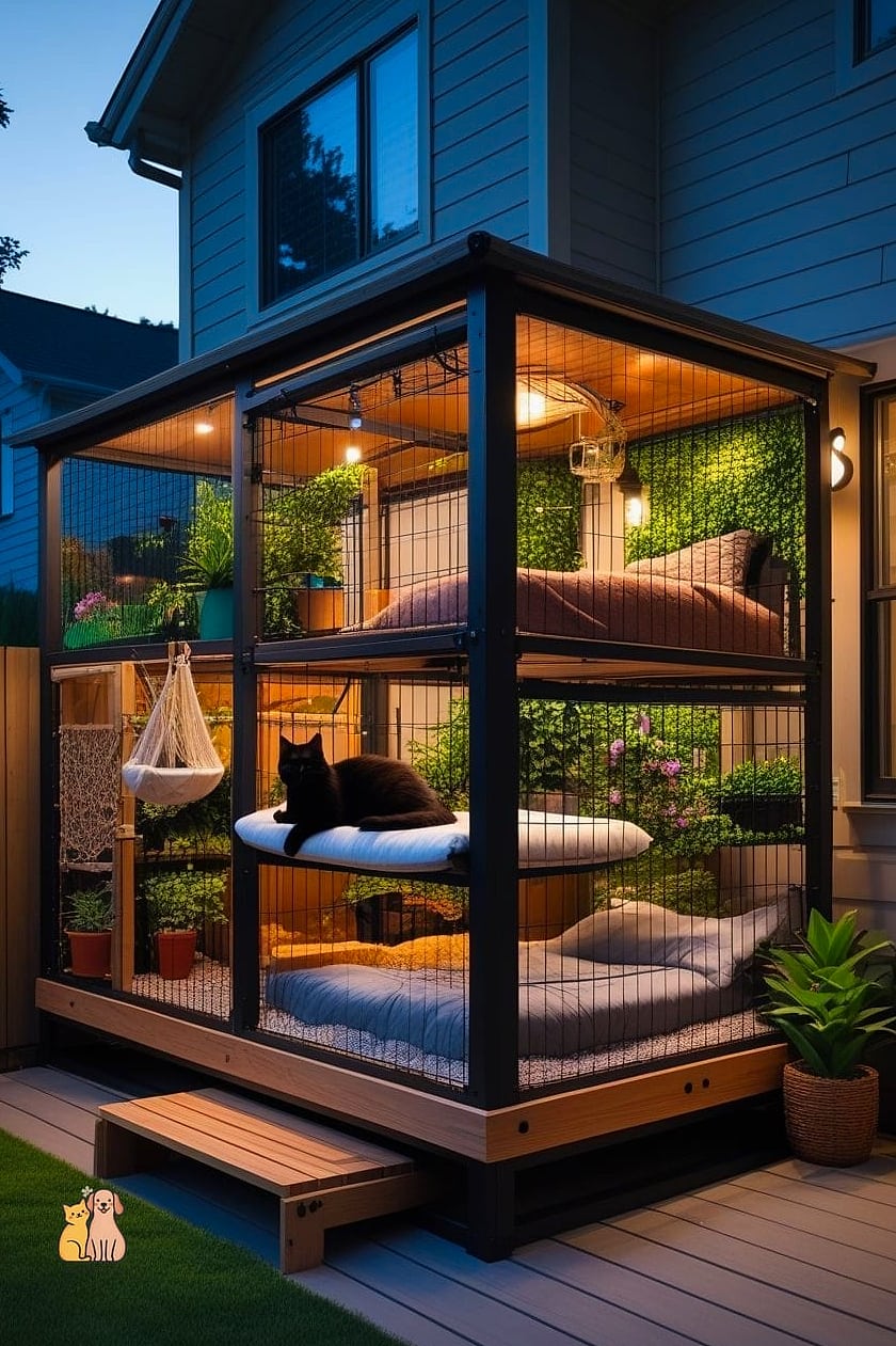 Rooftop Catio for Urban Homes