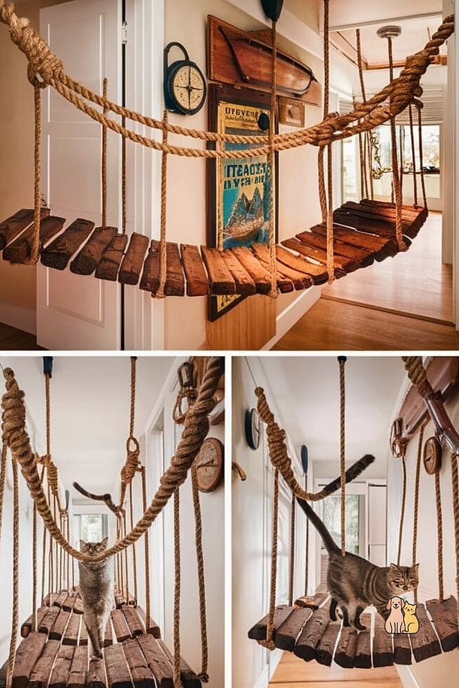The Rope and Log Tower