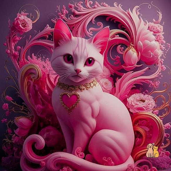 Rose Gold Cat Collar With Bell