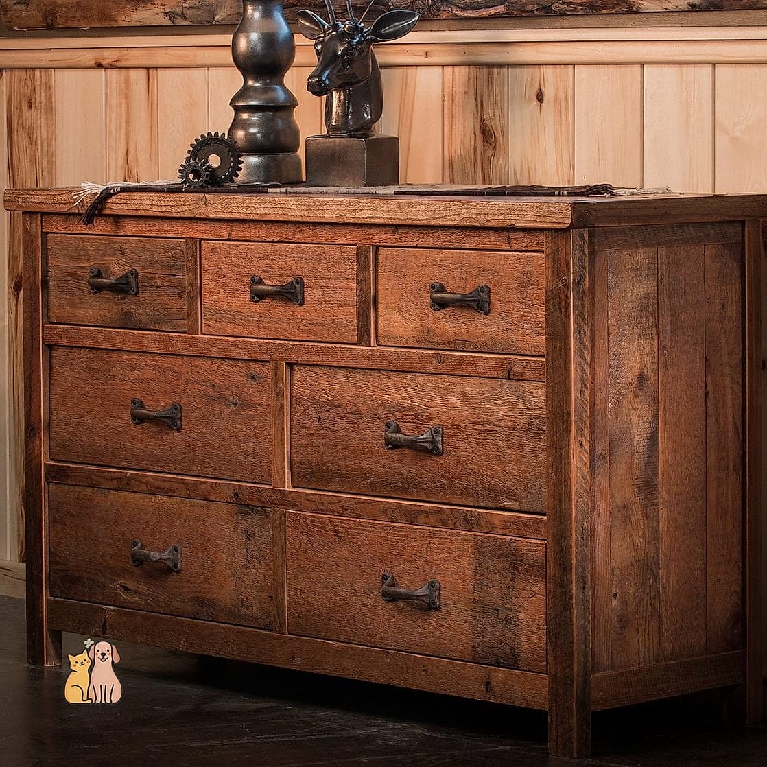 The Rustic Barnwood Cat Cabin