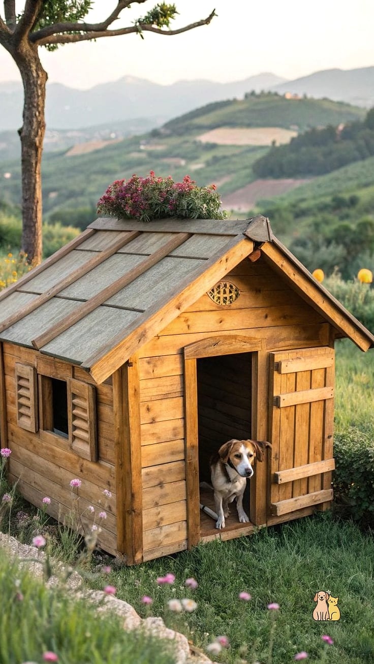 The Rustic Dutch-Door Kennel
