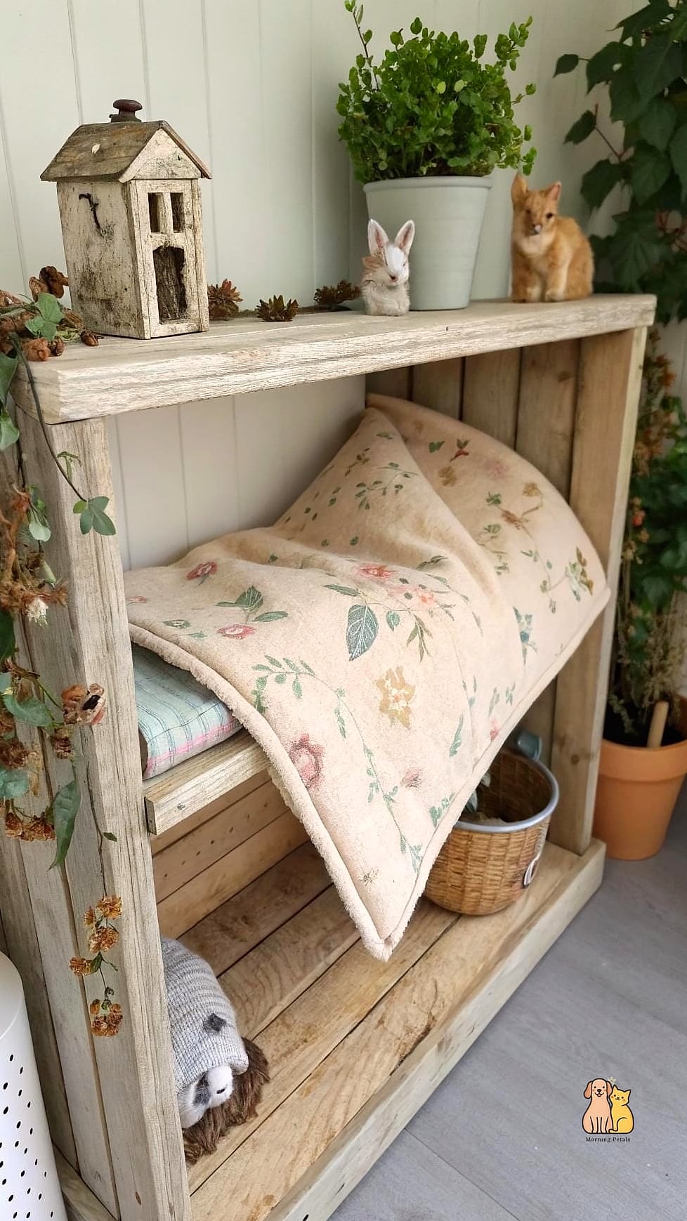 The Rustic A-Frame Tent Bed