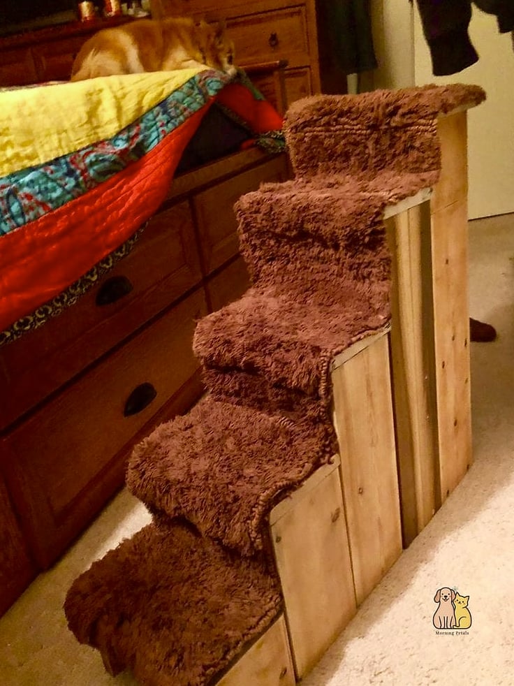 The Rustic Wood Farmhouse Stairs