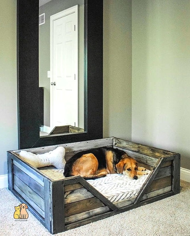 The Rustic Wooden Crate Cover