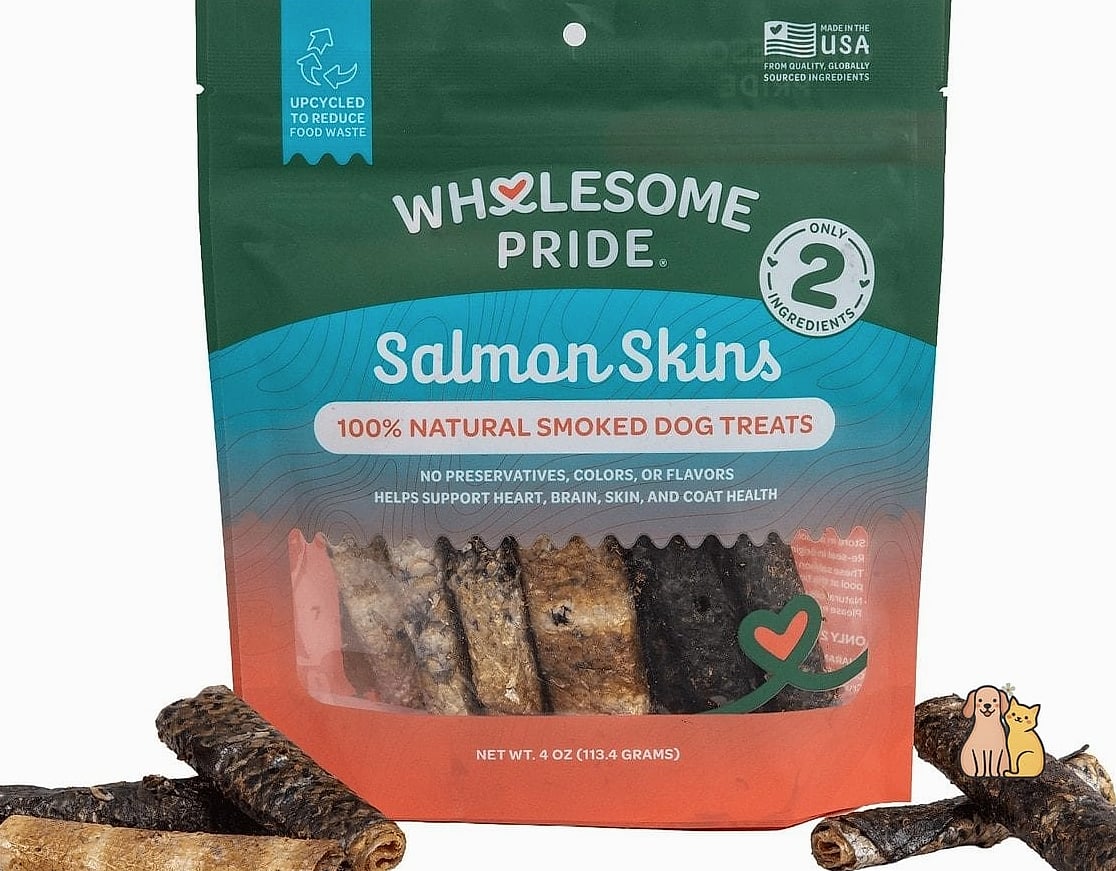 Salmon Skin Treats