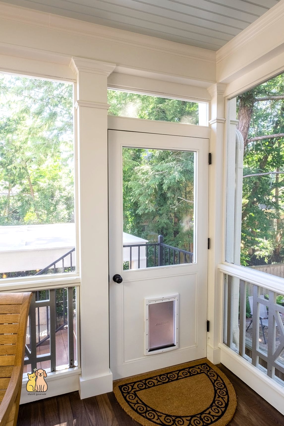 The Screened Porch Access Flap