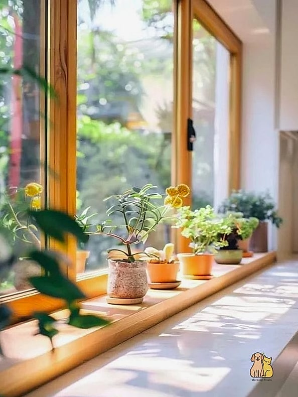 15 Gorgeous Small Window Catios That Prove Pets Are the Best 6 The Screened-In Sill Extension