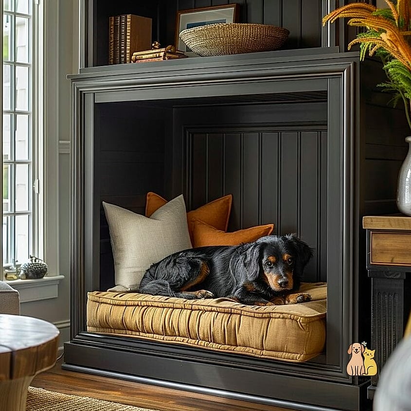 19 Adorable Dog Bed Under Stairs Guaranteed to Make You Smile 18 Seasonal Cozy Dog Retreat