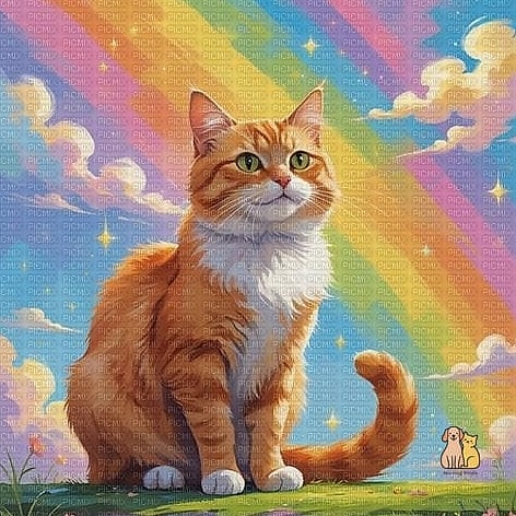 Sherbet the Rainbow Coat
