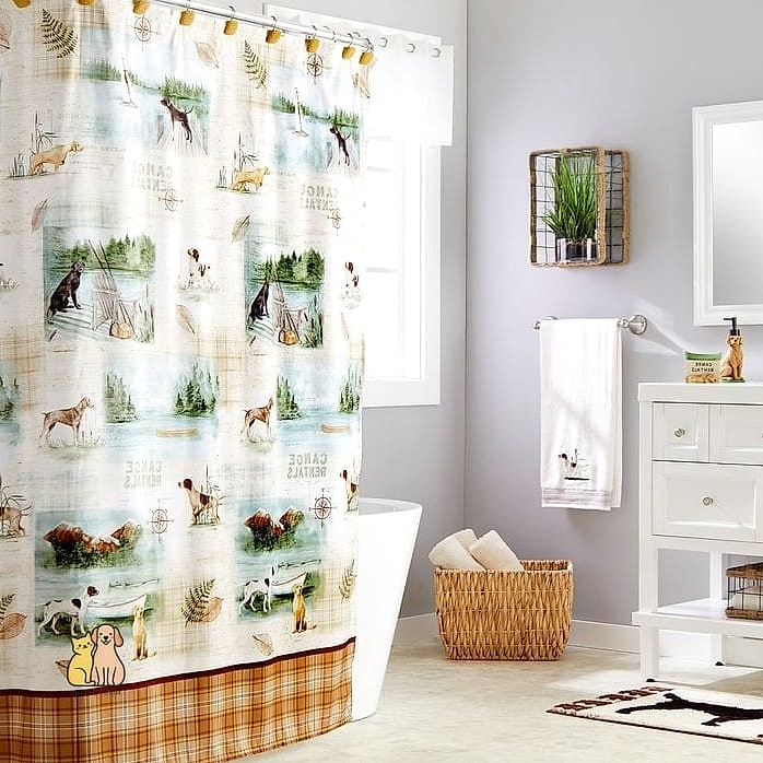 20 Brilliant Homemade Dog Bath Tub on a Budget 13 Shower Curtain DIY Dog Tub
