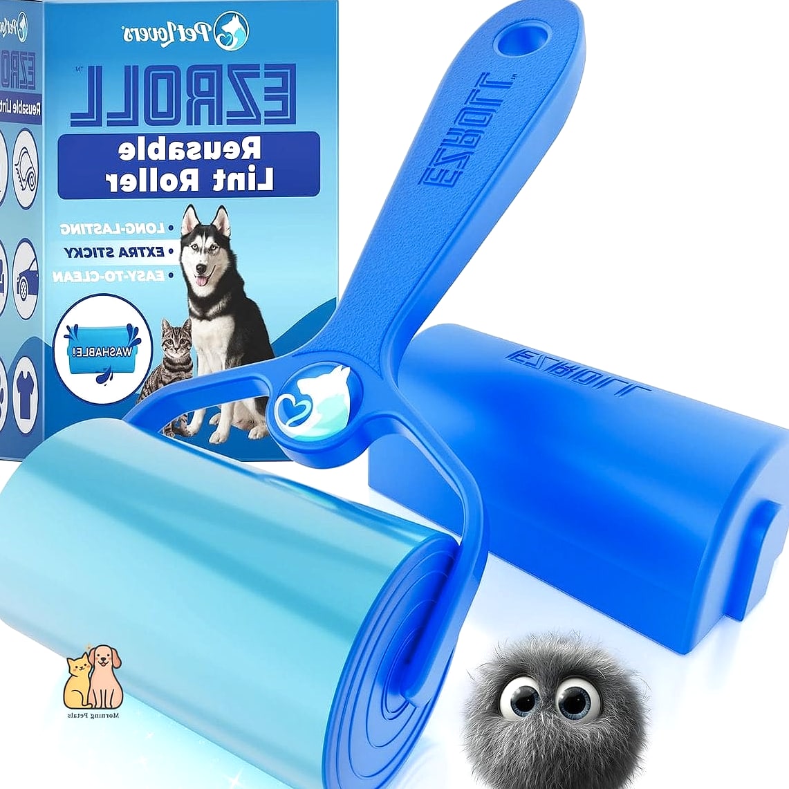 25 Amazing Lint Rollers For Pet Hair That Will Restore Your Faith in the World 10 The Silicone Pet Hair Roller