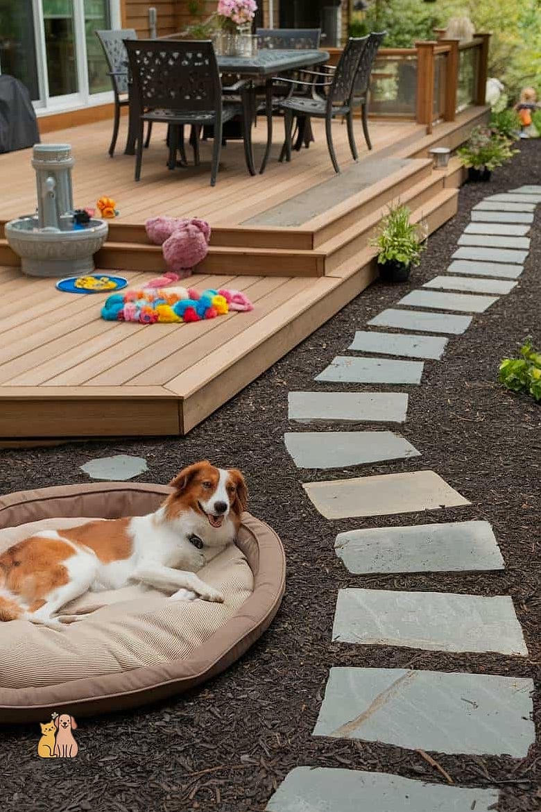 23 Heartwarming Outside Dog Washing Station Guaranteed to Make You Smile 20 The Simple Deck Drain Setup