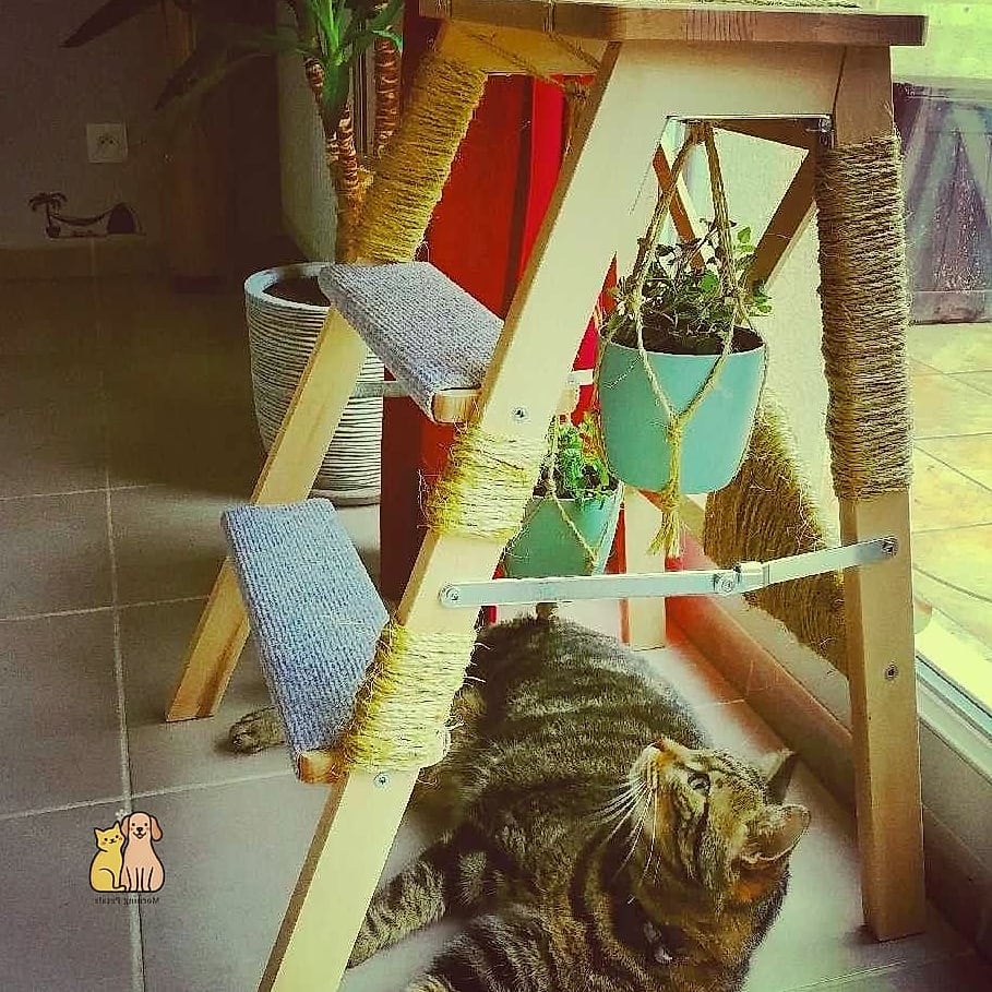 The Sisal Rope Scratching Post Tree