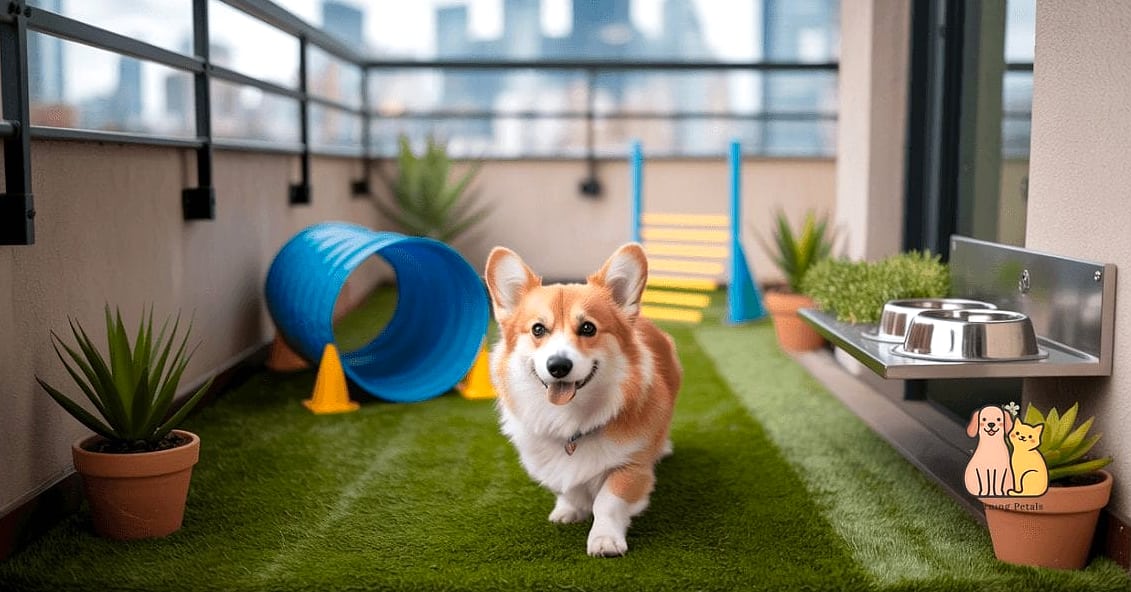 The Small Apartment-Friendly Outdoor Dog Run