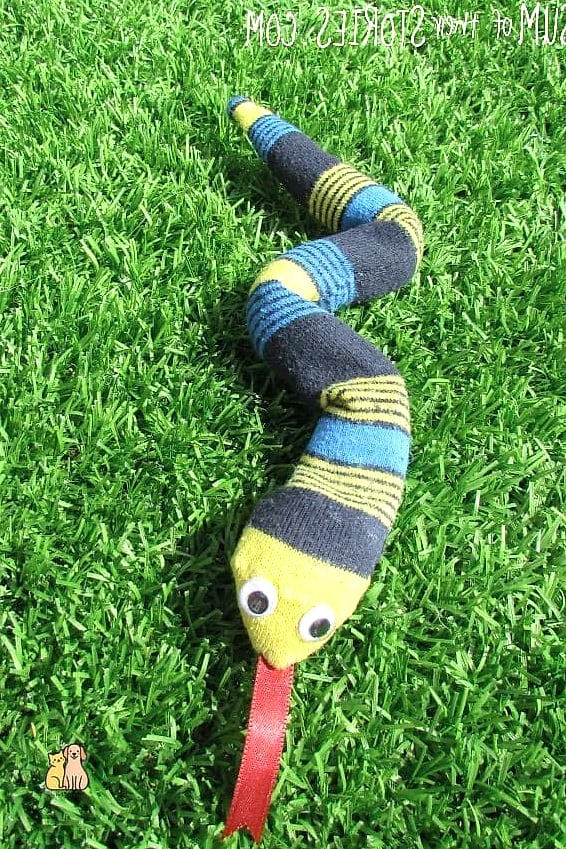 The Sock Snake Bed