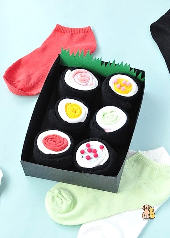 The Sock Sushi Catnip Toys