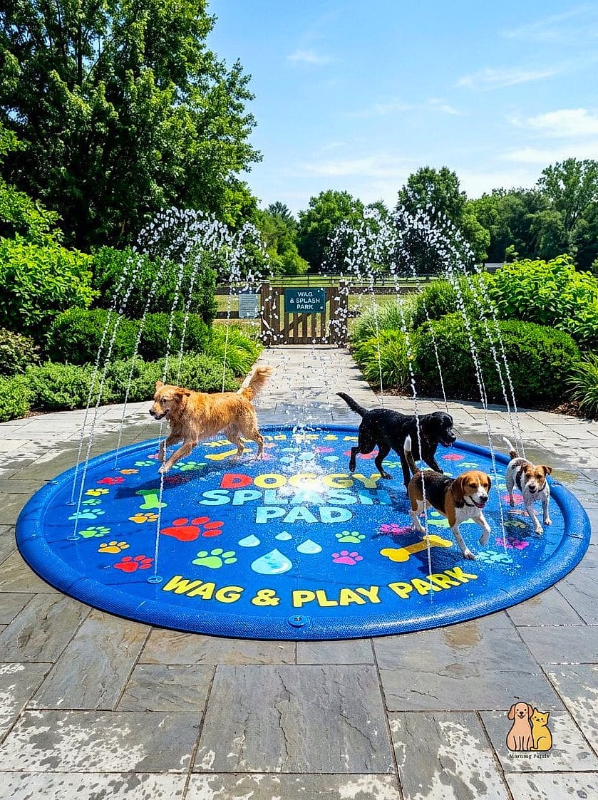 The Splash Pad Sprinkler Mat