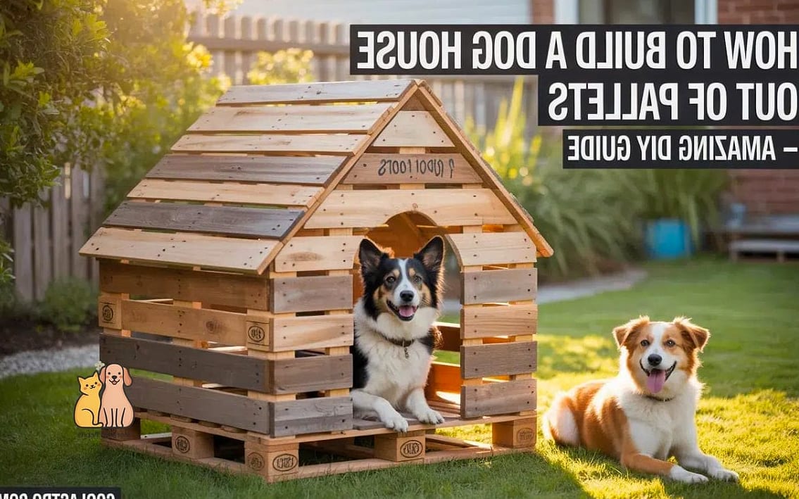 The Stackable Pallet Tower for Small Breeds