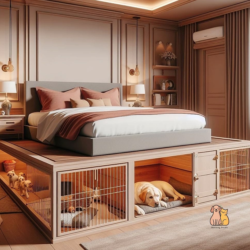 20 Stunning Dog Room Decor Guaranteed to Make You Smile 19 The Statement Dog Bed as Room Centerpiece
