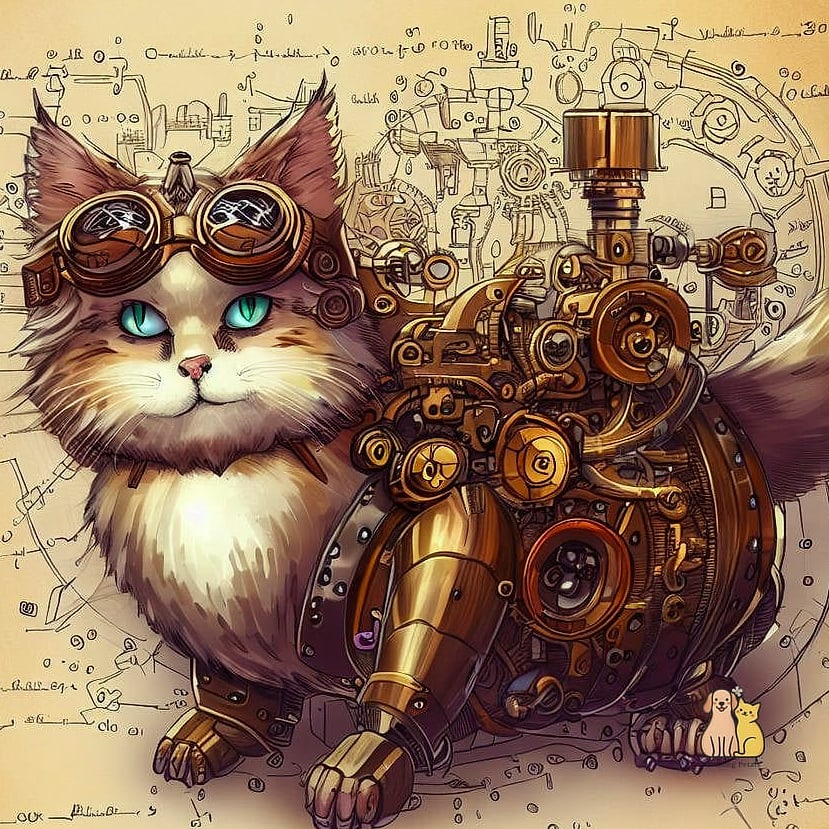 The Steampunk-Inspired Gear Tower
